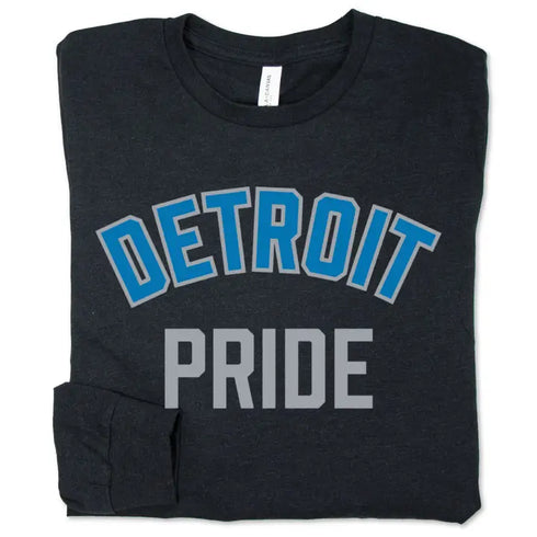 DETROIT PRIDE LONG SLEEVE TEE